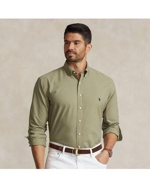 Polo Ralph Lauren Custom Fit Garment-dyed Oxford Shirt - Multicolor