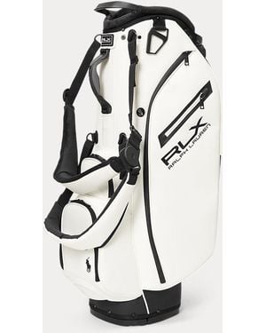 Ralph Lauren Embroidered Logo Golf Stand Bag - Black