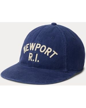 Polo Ralph Lauren Embroidered Twill Ball Cap - Blue