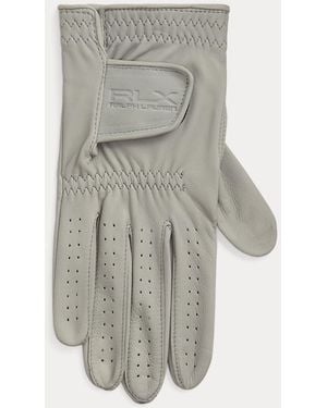 Ralph Lauren Cabretta Leather Golf Glove – Right Hand - Gray
