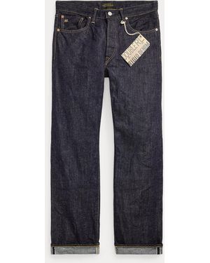 RRL Ralph Lauren Limited-Edition Straight Rigid Jean - Blue
