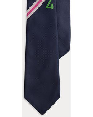 Polo Ralph Lauren Crest Silk Repp Tie - Blue