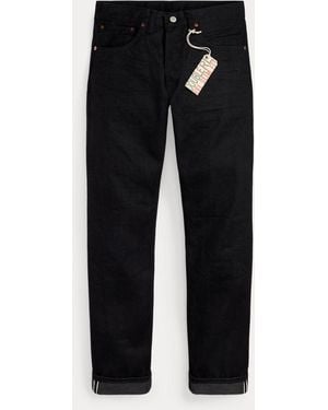 RRL Slim Fit Selvedge Jean - Black