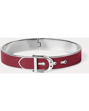 Ralph Lauren Welington Enamel Bracelet - Red