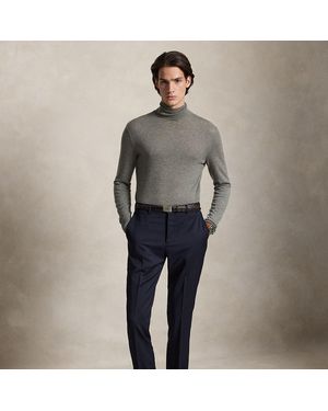 Polo Ralph Lauren Slim Fit Wool Twill Trouser - Grey