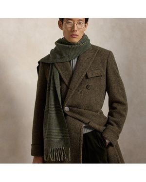 Ralph Lauren Reversible Wool-Blend Scarf - Green