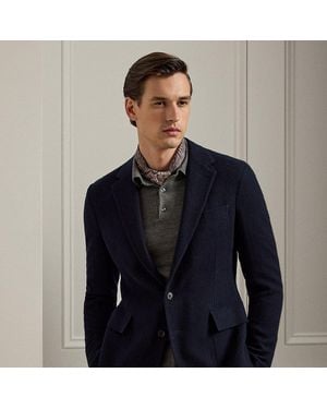 Ralph Lauren Ralph Lauren Hadley Hand-Tailored Cashmere Jacket - Blue
