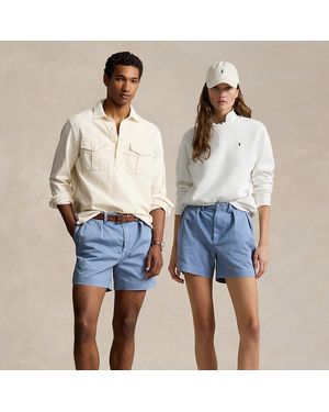 Ralph Lauren Short Pinces Cormac Décontracté 12,7 Cm - Bleu