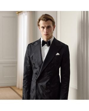 Ralph Lauren Kent Hand-Tailored Tuxedo Jacket - Blue