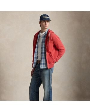 Ralph Lauren Fleece Full-Zip Hoodie - Red
