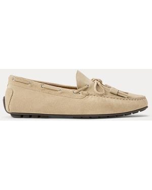 Ralph Lauren Ralph Lauren Harold Suede Tassel Driver - Natural