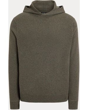 Ralph Lauren Washable Cashmere Hooded Jumper - Green