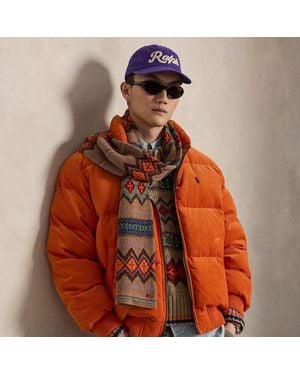 Polo Ralph Lauren The Wyoming Corduroy Down Jacket - Red