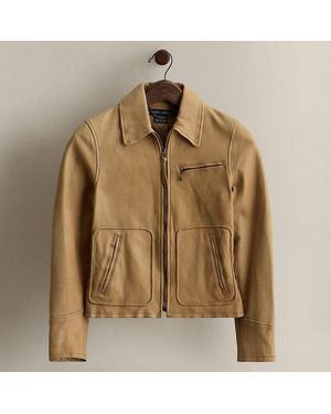 Ralph Lauren C. 2008 Leather Jacket - Natural