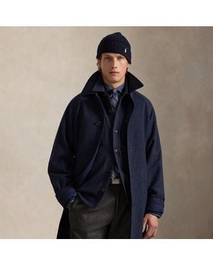 Polo Ralph Lauren Reversible Balmacaan Coat - Blue