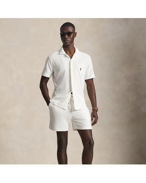 Polo Ralph Lauren 15 Cm Terry Drawstring Short - Natural