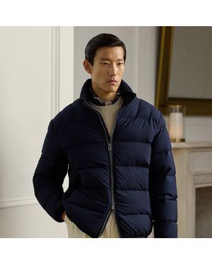Ralph Lauren Harmon Quilted Down Jacket - Blue