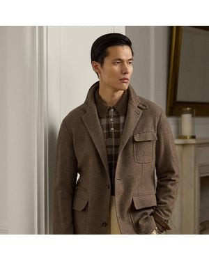 Ralph Lauren Veste Stables Confectionnée À La Main - Marron