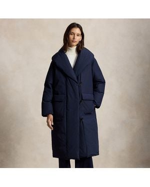 Polo Ralph Lauren Daunenmantel Mit Knebelverschlüssen - Blau