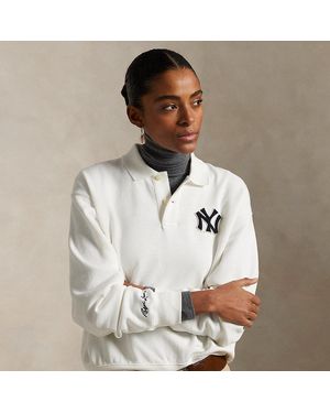 Polo Ralph Lauren Polo Polo Ralph Lauren Lauren Yankees Molleton - Blanc
