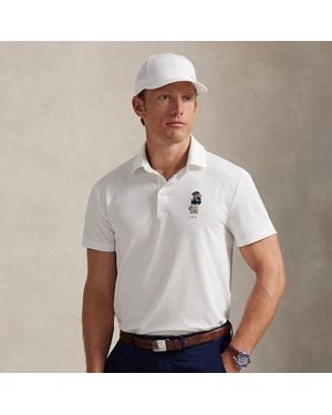 Ralph Lauren Tailored Fit Polo Bear Polo Shirt - White
