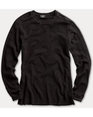 RRL Waffle-Knit Crewneck - Multicolour