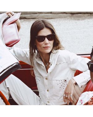 RRL Chaqueta Vaquera Con Remaches - Neutro