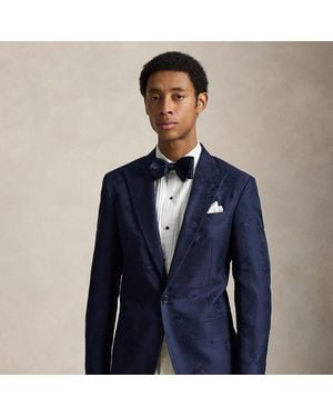 Polo Ralph Lauren Polo Tailored Fit Jacquard Tuxedo Jacket - Blue