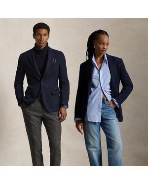 Ralph Lauren Polo Soft Herringbone Blazer - Multicolor