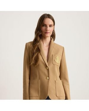 Ralph Lauren Bullion Jacquard Blazer - Brown