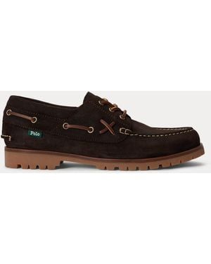 Polo Ralph Lauren Bootsschuh Ranger Aus Wildleder - Braun