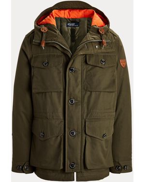 Ralph Lauren Giacca militare con cappuccio - Verde
