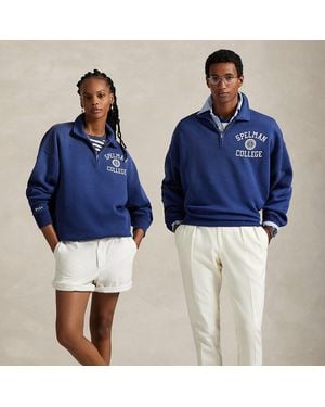 Ralph Lauren The Spelman College Fleece Quarter-Zip - Blue