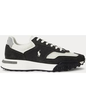 Polo Ralph Lauren Sneaker Eldridge Mit Wildlederbahnen - Schwarz