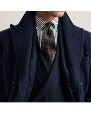 Ralph Lauren Corbata De Seda Con Estampado Paisley - Verde