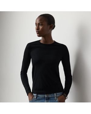 Ralph Lauren Cashmere Crewneck Jumper - Black