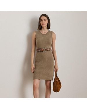 Ralph Lauren Abito senza maniche in nattè - Marrone