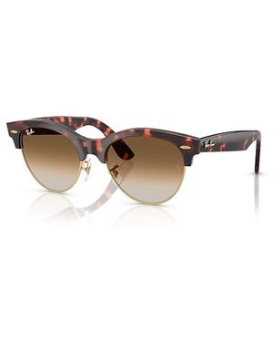 Ray-Ban Clubmaster Way Sunglasses Frame Lenses - Brown
