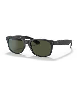 Ray-Ban New Wayfarer Classic Sunglasses Frame Green Lenses