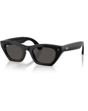 Ray-Ban (gen 3) Meta Zena Frame Gray Lenses Ai Glasses - Black