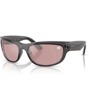 Ray-Ban Star warsTM – kylo ren mega balorama gafas de sol montura rosa lentes polarizado - Negro
