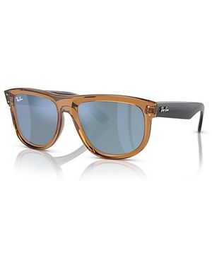 Ray-Ban Rbr0501s Boyfriend Reverse Square Sunglasses - Black