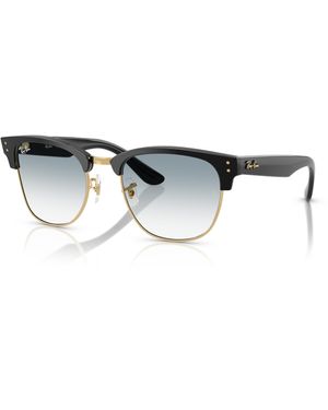 Ray-Ban Clubmaster reverse lunettes de soleil - Noir