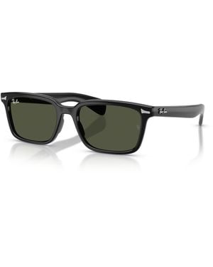 Ray-Ban Brunel Sunglasses Frame Green Lenses - Black