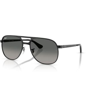 Ray-Ban Bill Max Sunglasses Frame Grey Lenses - Black