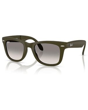 Ray-Ban Wayfarer Folding Classic Online Only Limited Sunglasses Frame Lenses - Multicolour