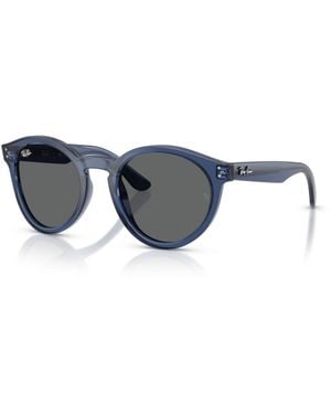 Ray-Ban 2180 Reverse Sunglasses Frame Gray Lenses - Black