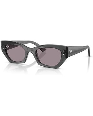 Ray-Ban Zena Bio-Based Sunglasses Frame Lenses - Grey