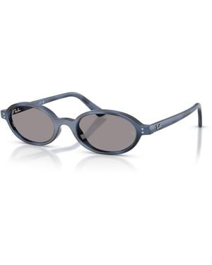 Ray-Ban Khal Bio-based Sunglasses Frame Gray Lenses - Black
