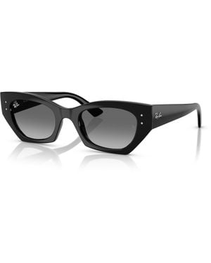 Ray-Ban Zena bio-based sonnenbrillen fassung braun glas - Schwarz